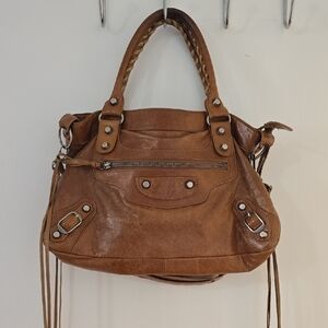 Brown Leather Handbag